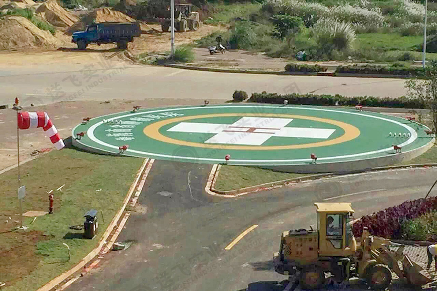 海南?？?海南省腫瘤醫院 地面停機坪的項目竣工圖